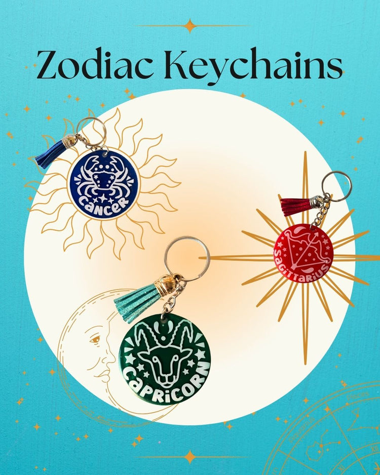 Zodiac Keychains