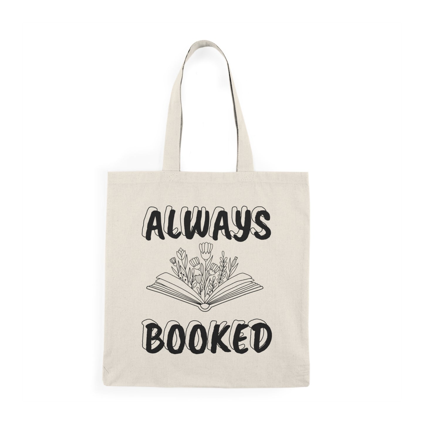 Always Booked tote bag