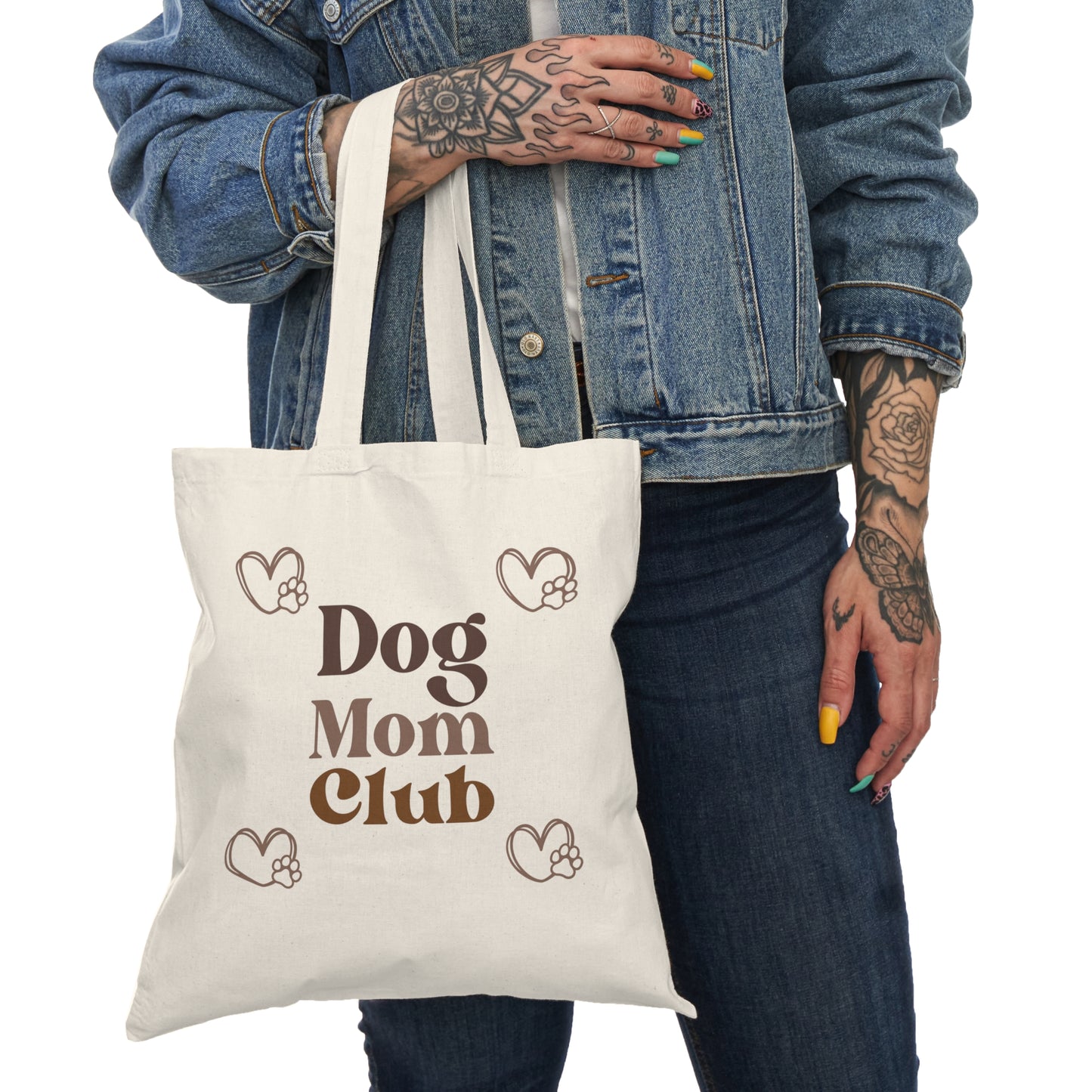 Dog Mom Tote Bag