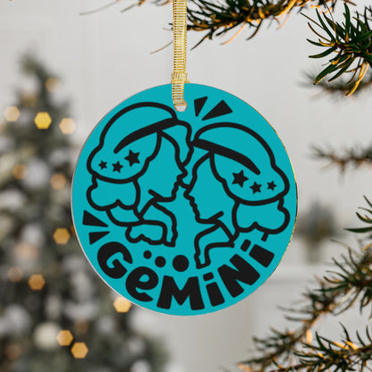 Gemini Zodiac Keychain