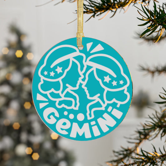 Gemini Zodiac Keychain