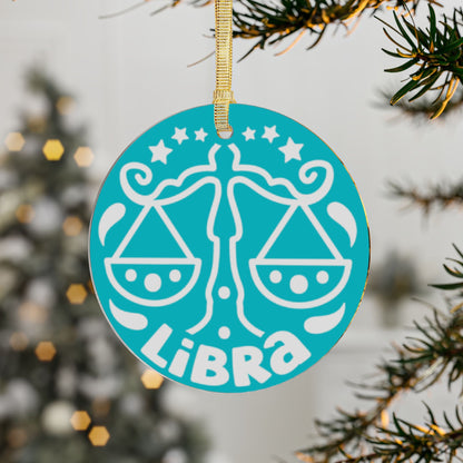 Libra Zodiac Keychain