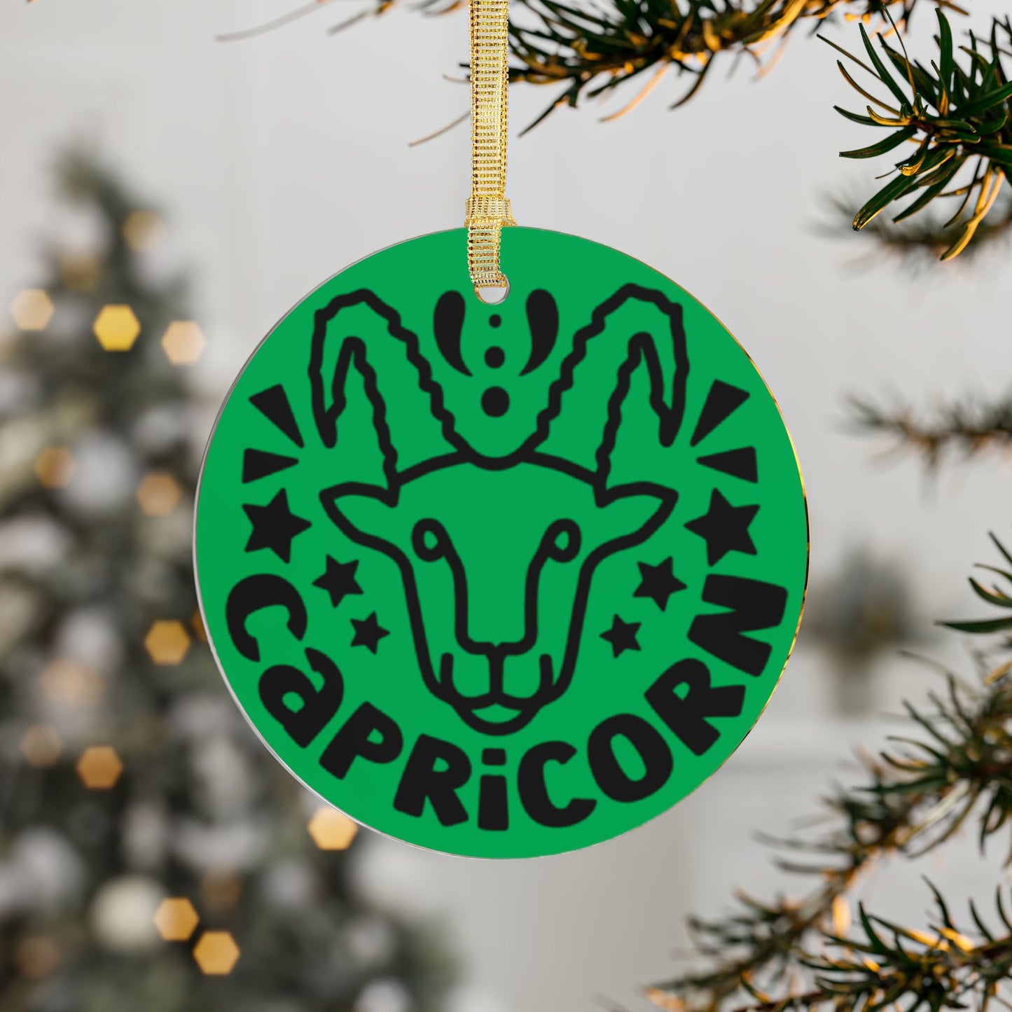 Capricorn Zodiac Keychain