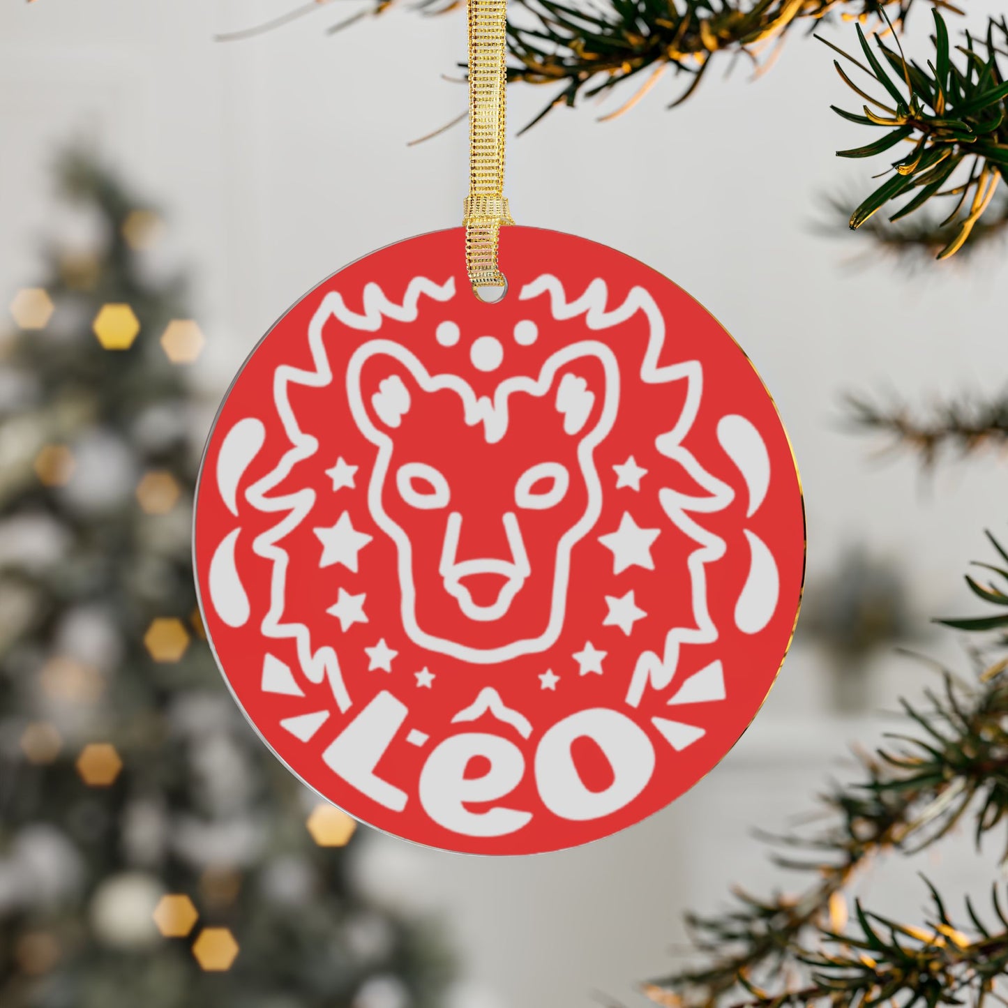 Leo Zodiac Keychain