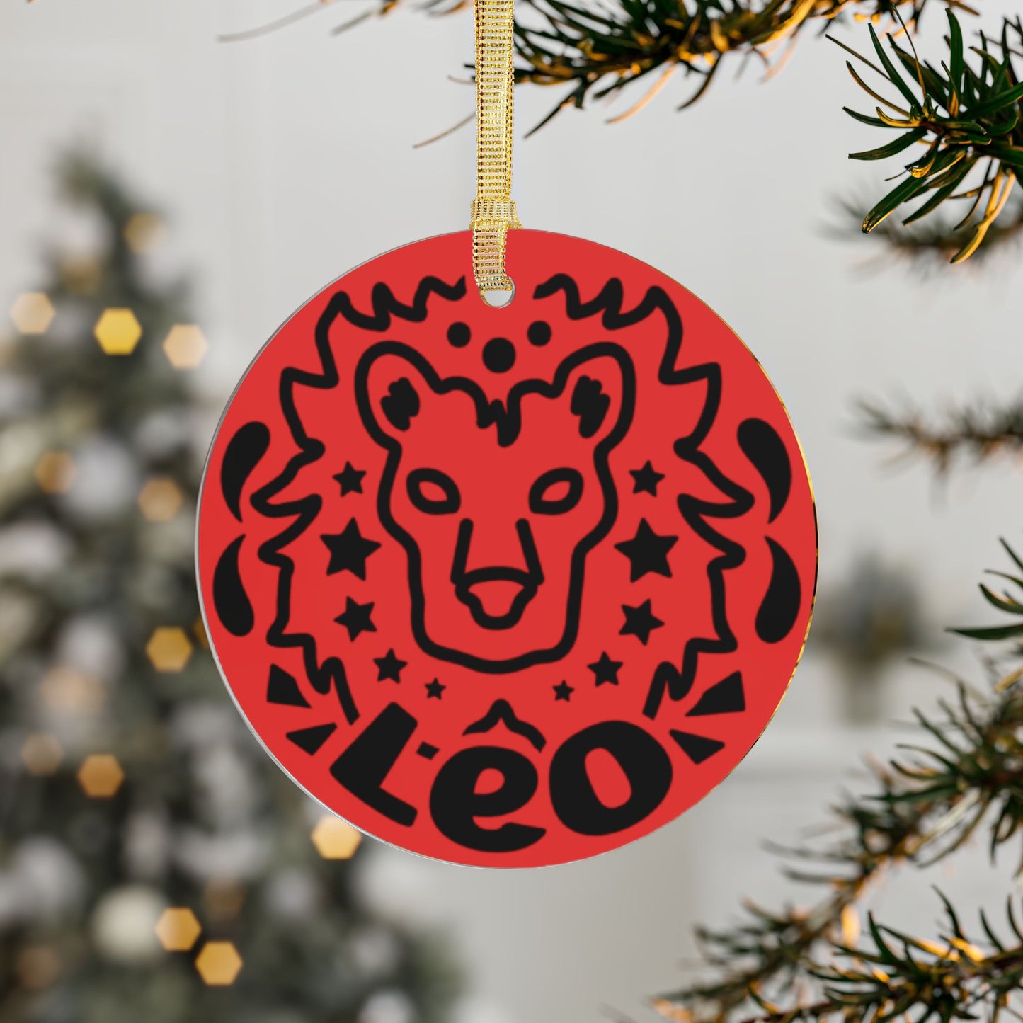 Leo Zodiac Keychain