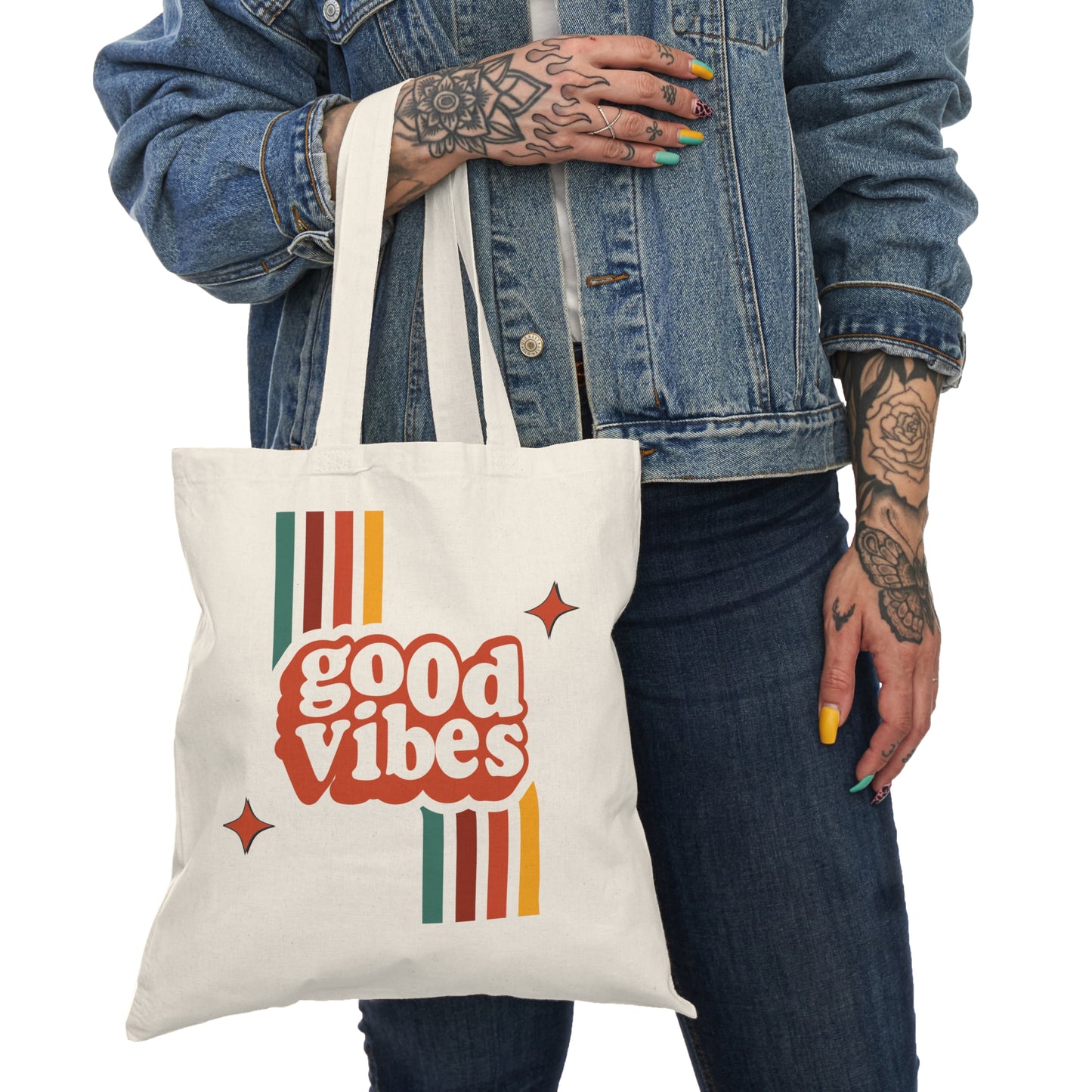 Good Vibes tote bag