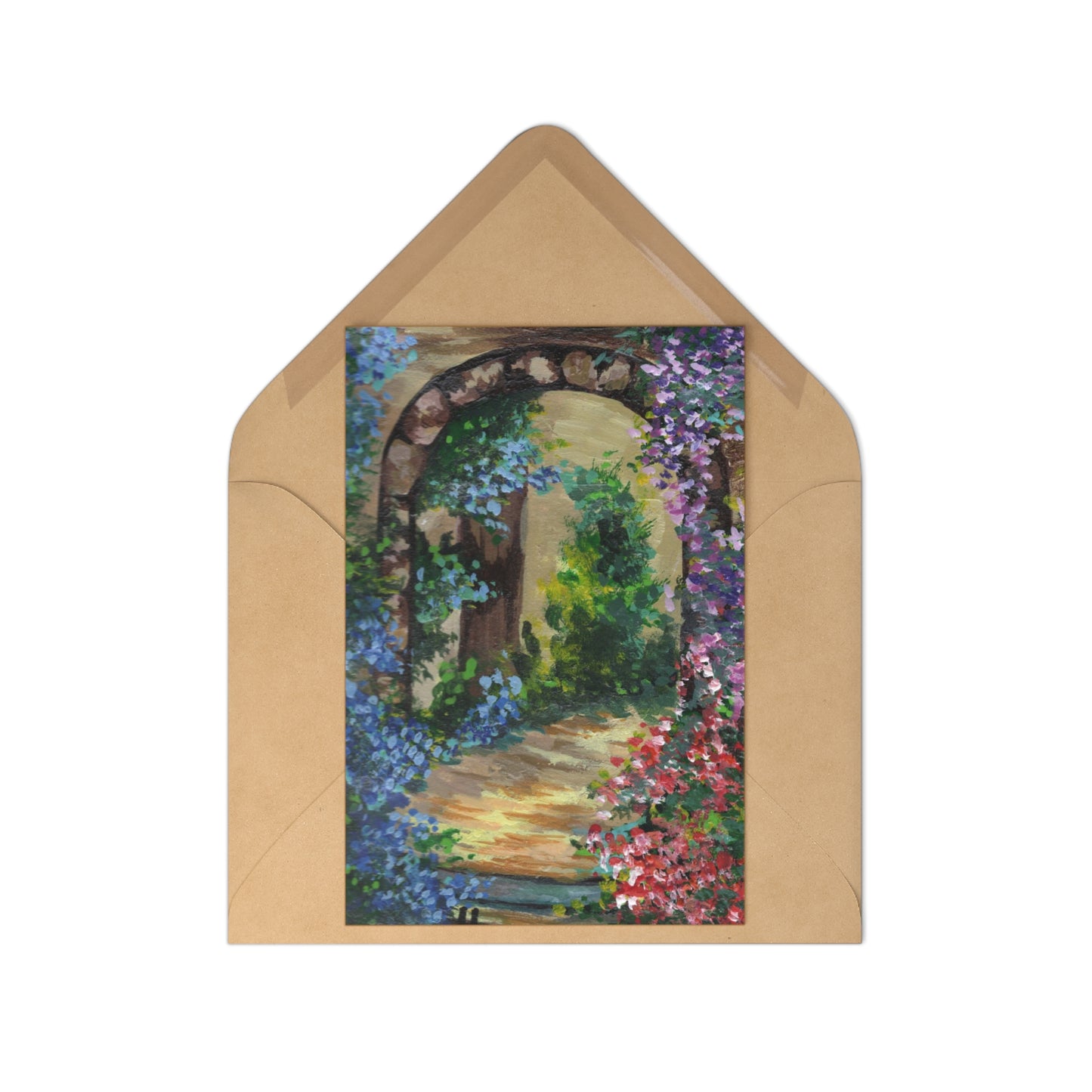 Flower Garden Card