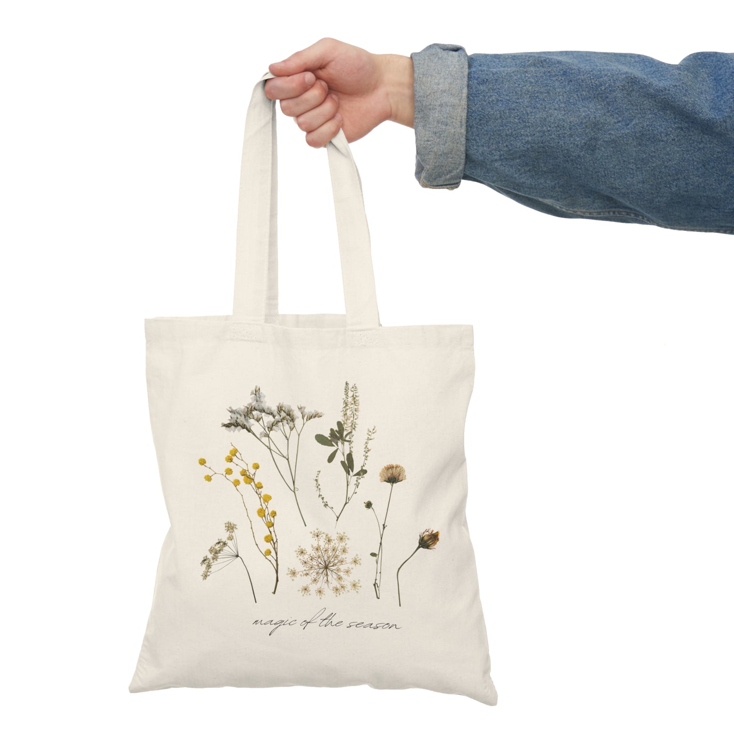 Magic of the seasons tote bag