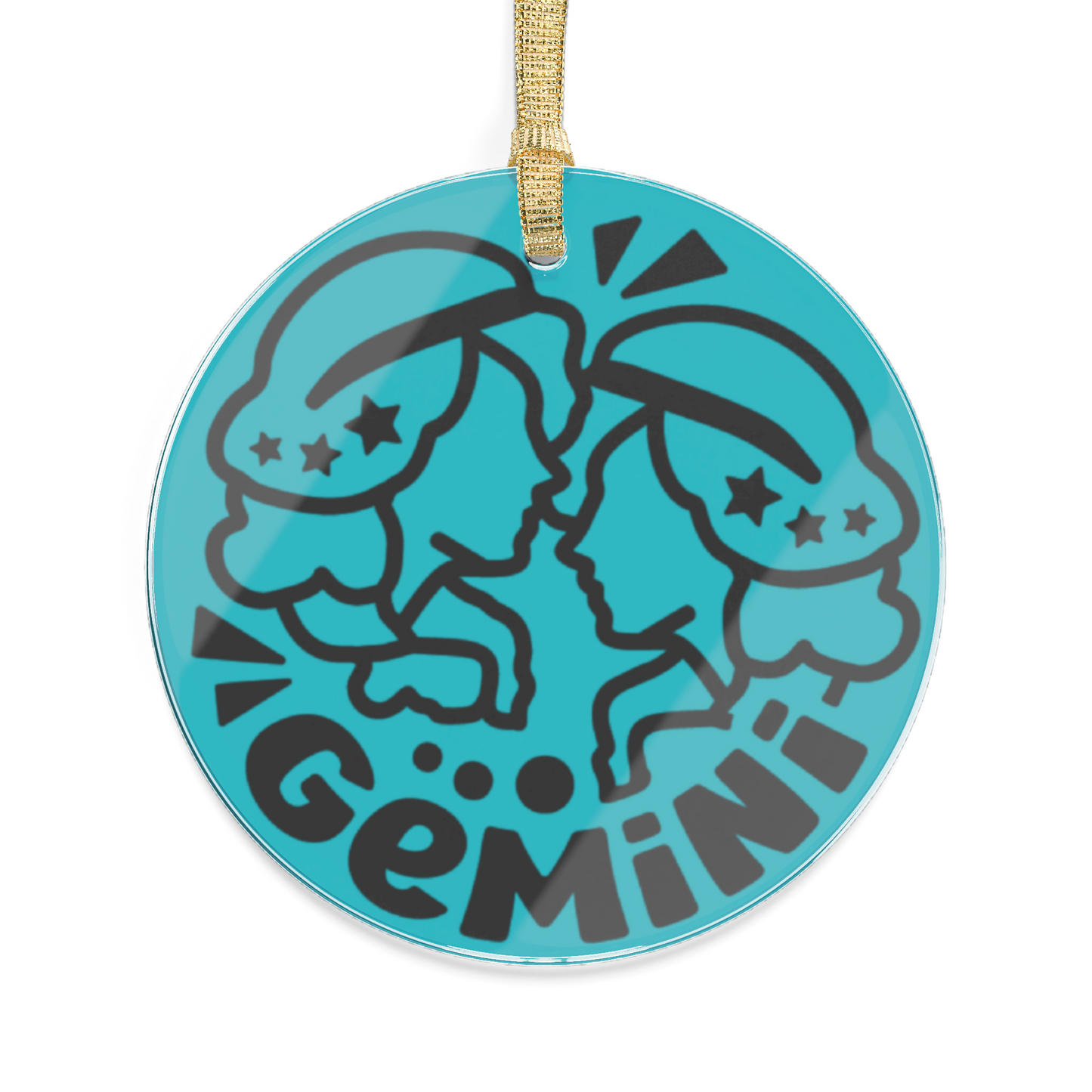 Gemini Zodiac Keychain