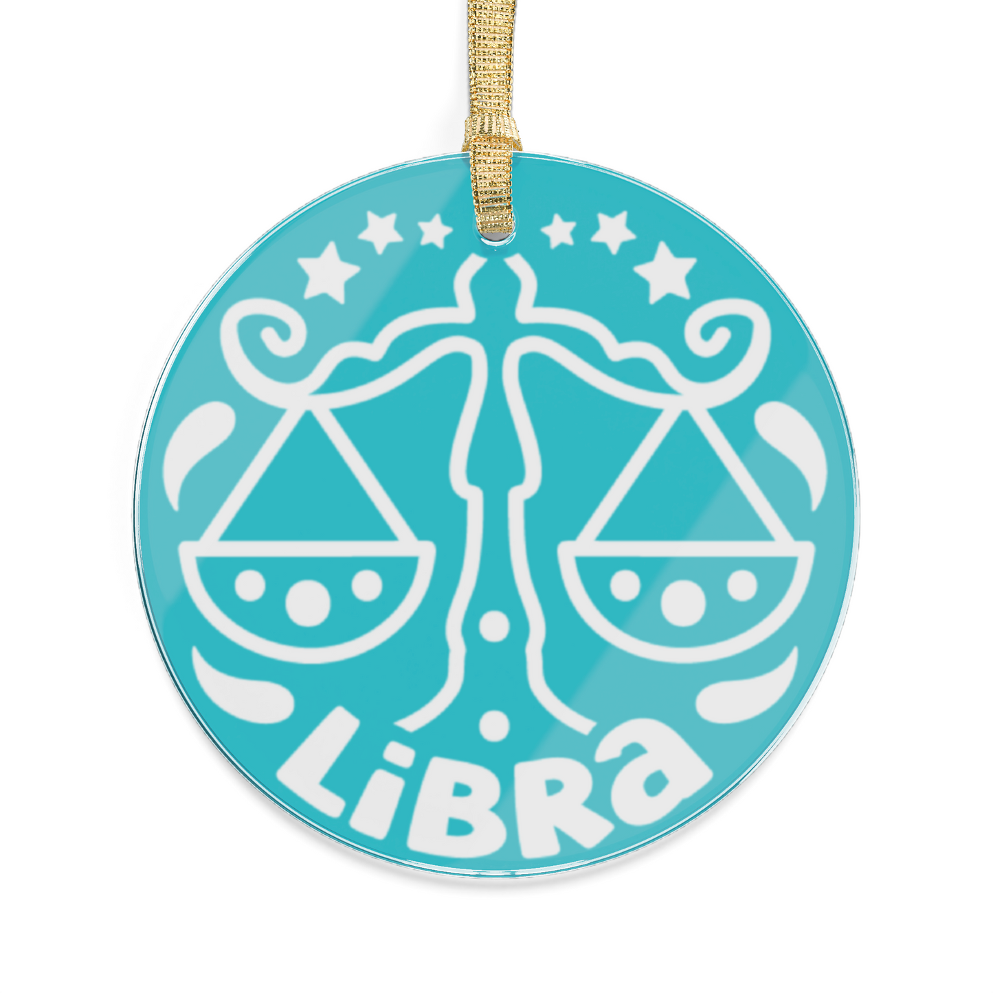 Libra Zodiac Keychain