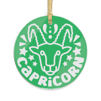 Capricorn Zodiac Keychain