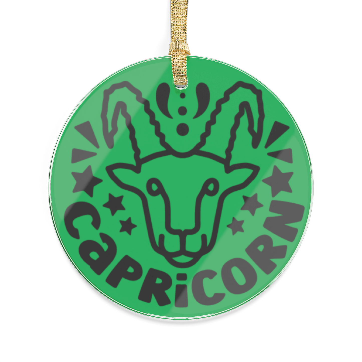 Capricorn Zodiac Keychain